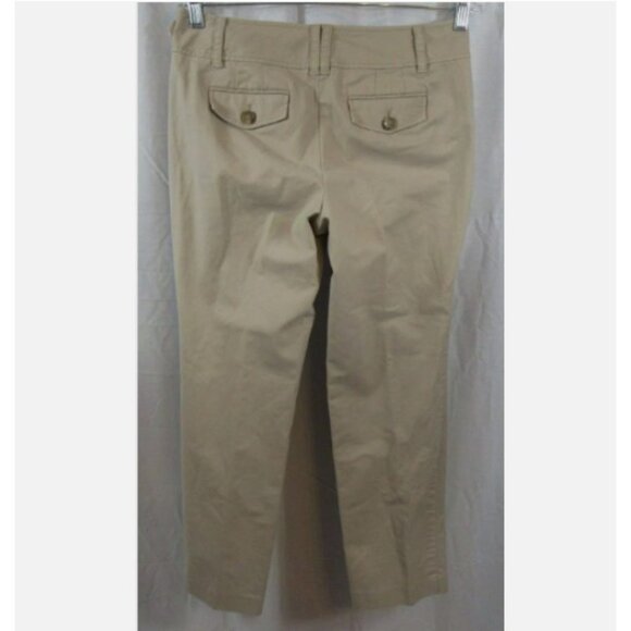 Ann Taylor Loft Women’s 6P Wide Leg khaki Dress Pant - Picture 5 of 6